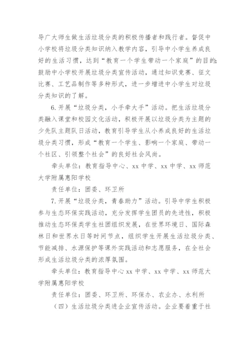 垃圾分类宣传服务方案.docx