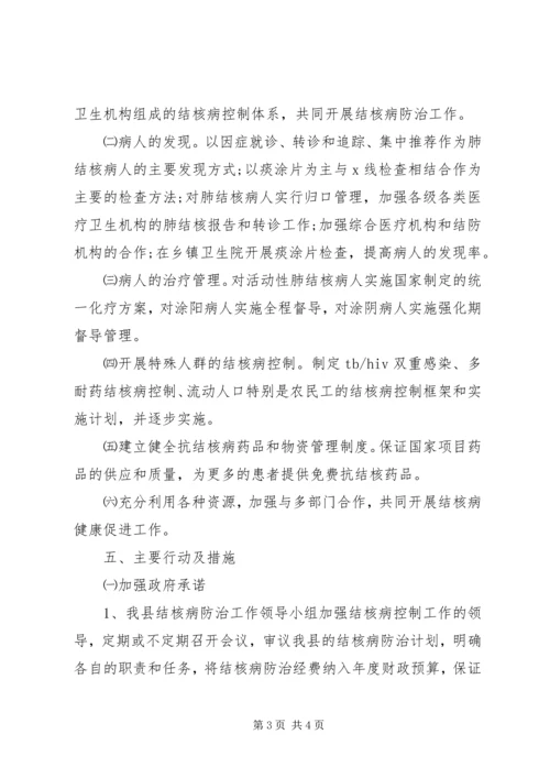 结核病防治实施工作计划范文.docx