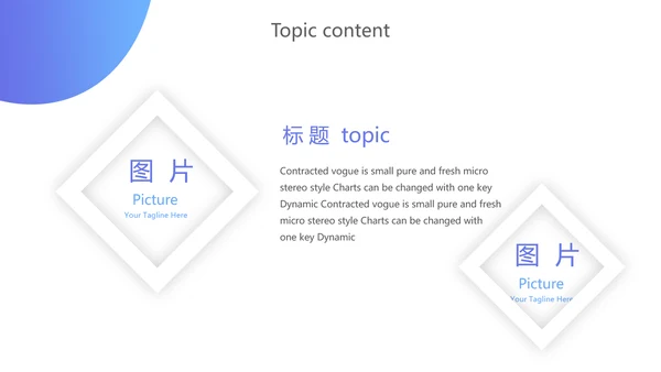 蓝色创意银行厅堂服务动态PPT模板