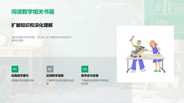 数学知识普及PPT模板