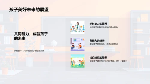共育教育新模式PPT模板