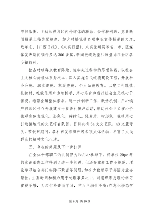 个人意识形态半年工作总结.docx