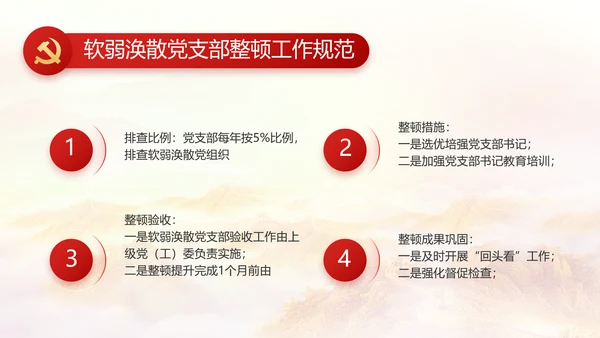 红色大气信念坚定对党忠诚党建动态PPT模板