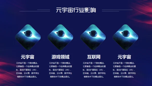 赛博朋克风通天大道通用PPT模板