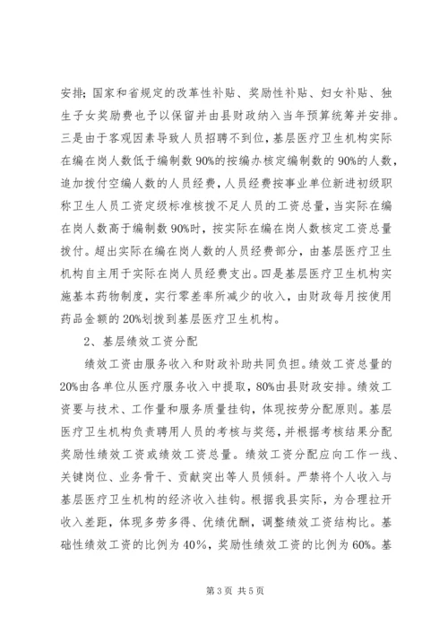 人事和收入分配自查报告.docx