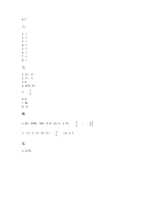 浙教版数学小升初模拟试卷附参考答案（预热题）.docx