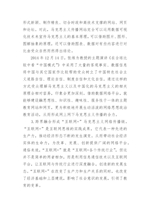 马克思主义研究大学生毕业论文.docx