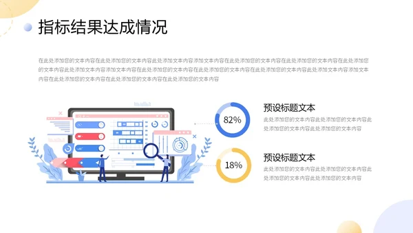 扁平商务项目复盘报告PPT工作总结