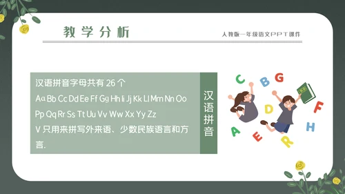拼音字母的读音PPT课件