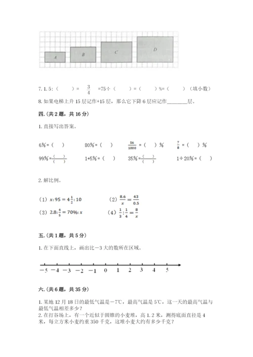 六年级毕业班数学期末考试试卷及一套完整答案.docx