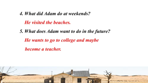 Module 8 My  future  life Unit 3 Language in use  