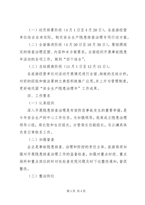 旅游行业安全生产工作计划.docx