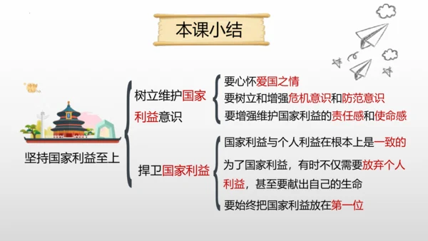2022-2023学年部编版道德与法治 八年级上册8.2 坚持国家利益至上 课件（共31张PPT）