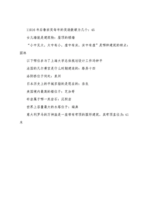 2022年北京航空航天大学翻译硕士百科知识生考研真题,真题解析