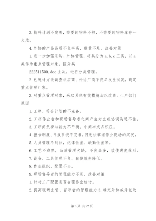 交货期延误改善对策.docx