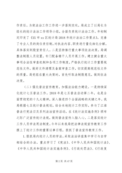 统计局XX年工作总结及XX年工作计划锦集 (2).docx