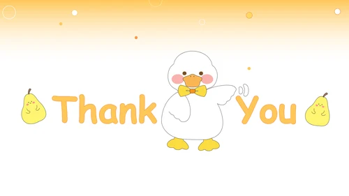 黄色卡通风英语演讲比赛PPT模板