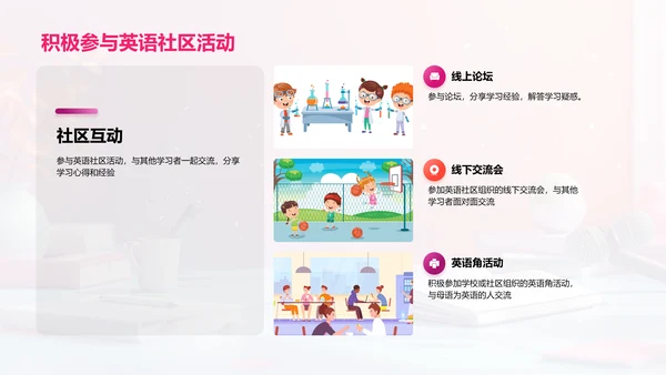 英语口语实战报告PPT模板
