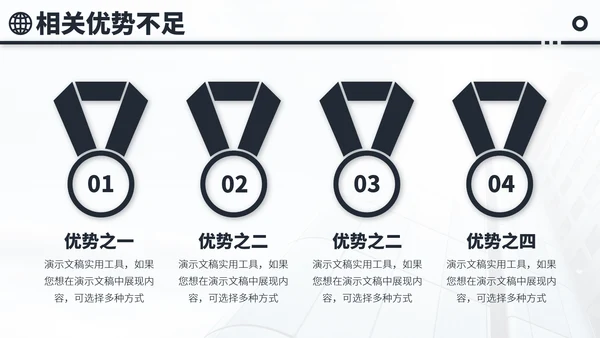 黑白色会议工作汇报年终总结述职答辩升职竞聘报告PPT模板