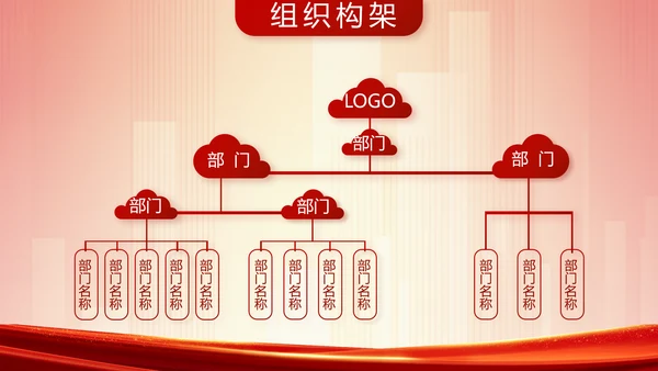 红色大气业绩启动大会战略合作策划PPT模板