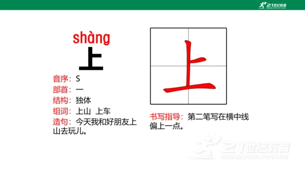 识字2 金木水火土 生字动画课件