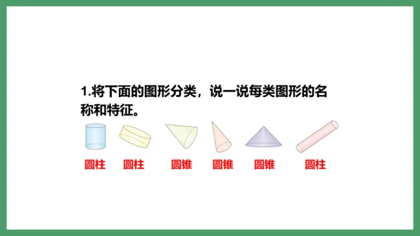 新人教版数学六年级下册3.3整理和复习课件