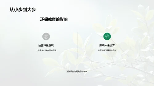 绿色起航 家庭环保