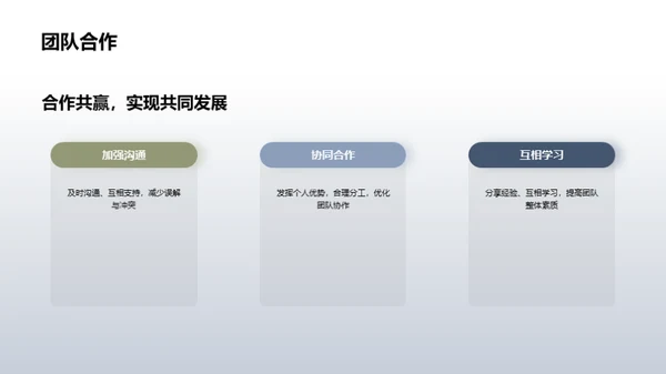 简约风教育培训总结汇报PPT模板