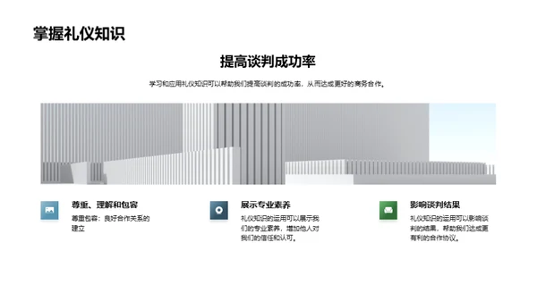 商务谈判与礼仪技巧