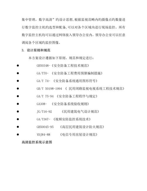 工厂高清数字监控系统重点技术专题方案书.docx