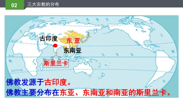 4.2.1世界的语言与宗教2023-2024学年七年级地理上册同步精品课件（人教版）（共24张PPT