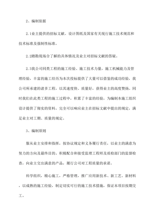 美丽乡村施工组织设计.docx