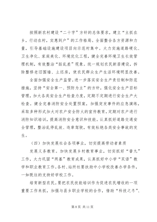 乡镇改革开放某年来成就回望.docx