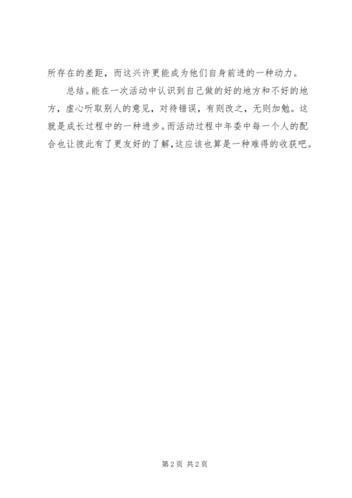 五四红旗团支部答辩会小结.docx