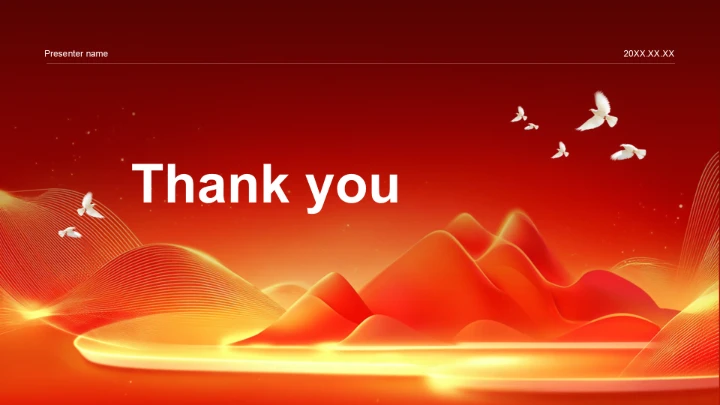 红色党政风红色教育PPT主题