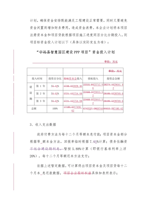 PPP综合项目融资专项方案案例.docx