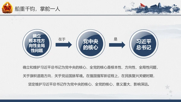 引领人民军队推进强军兴军建军节PPT模板