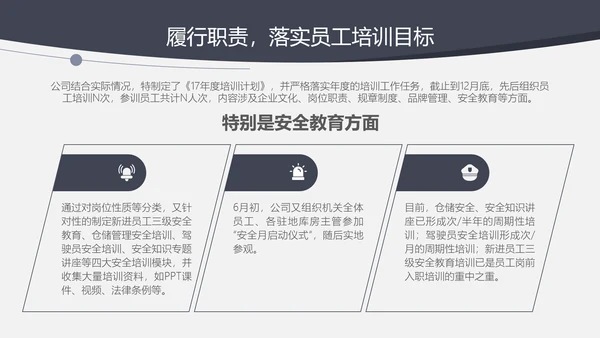 人力资源部年终工作总结汇报PPT模板