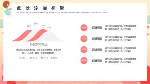 传递爱心温暖儿童慈善公益宣传通用PPT模板