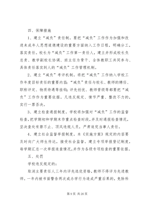 规范办学行为实施方案.docx