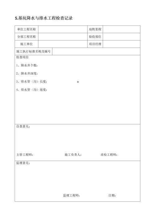 地铁施工记录、隐蔽工程检查记录.docx