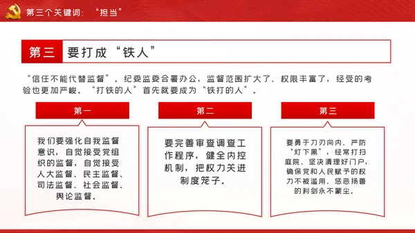 忠诚信念担当奉献争做合格纪检监察党员干部PPT党课