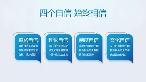 蓝色党支部年终工作计划述职报告PPT