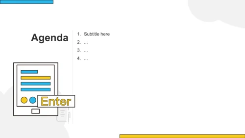 蓝色简约风研究生期末课题研究总结PPT主题