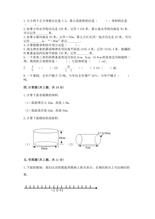 六年级下册数学 期末测试卷含完整答案【夺冠系列】.docx