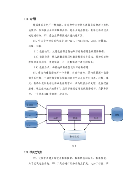 ETL数据抽取专项方案简介.docx