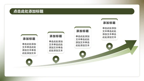 绿色迷彩3D风国防教育爱国主题班会PPT模板