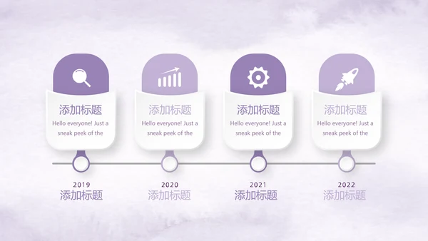 紫色唯美小清新医疗护士专用动态PPT模板