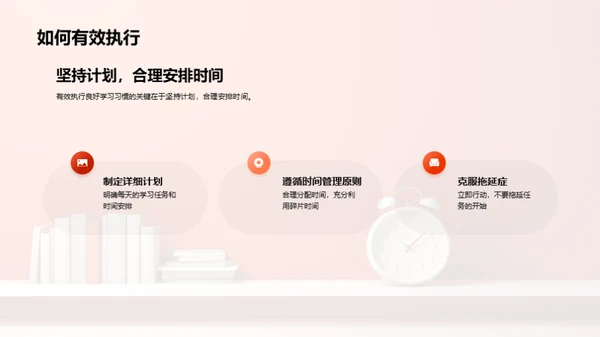 高中生活：习惯塑造未来