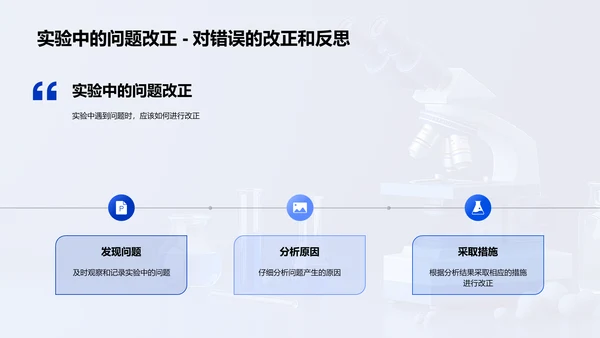 实验教学核心技巧PPT模板